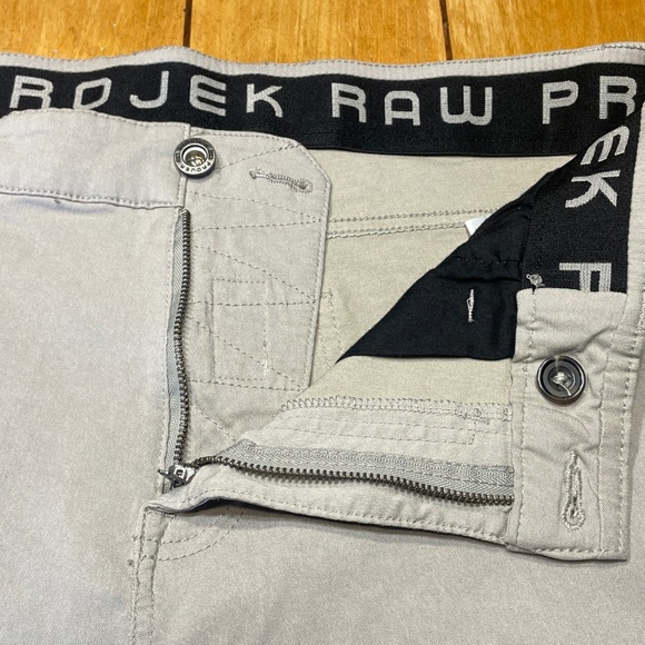 Projek Raw Cargo Pants Stretch Classic Fit Size 34x30 Color Light Gray - Picture 4 of 16